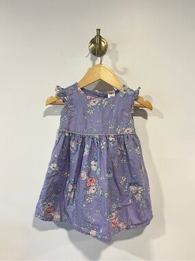 Oshkosh Bgosh Purple Floral Sparkle Dress